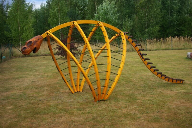 Dinosaur Climbing construction